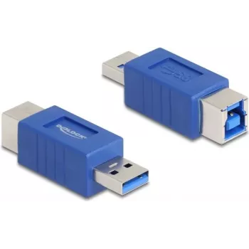 DeLOCK 67217 Cable Gender Changer USB Type-A USB Type-B Blue