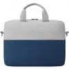 Laptop bag Rivacase Prater for 10.1 inch–14 inch laptops, Grey/Dark Blue