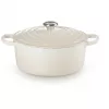 Le Creuset Signature Roaster round 26cm meringue (21177267164430)