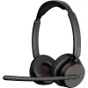 Epos Impact 500, Binaurales (beidseitiges)-Headset, Bluetooth ANC, MS Teams zertifiziert, incl. USB-C Dongle mit USB-A-Adapter