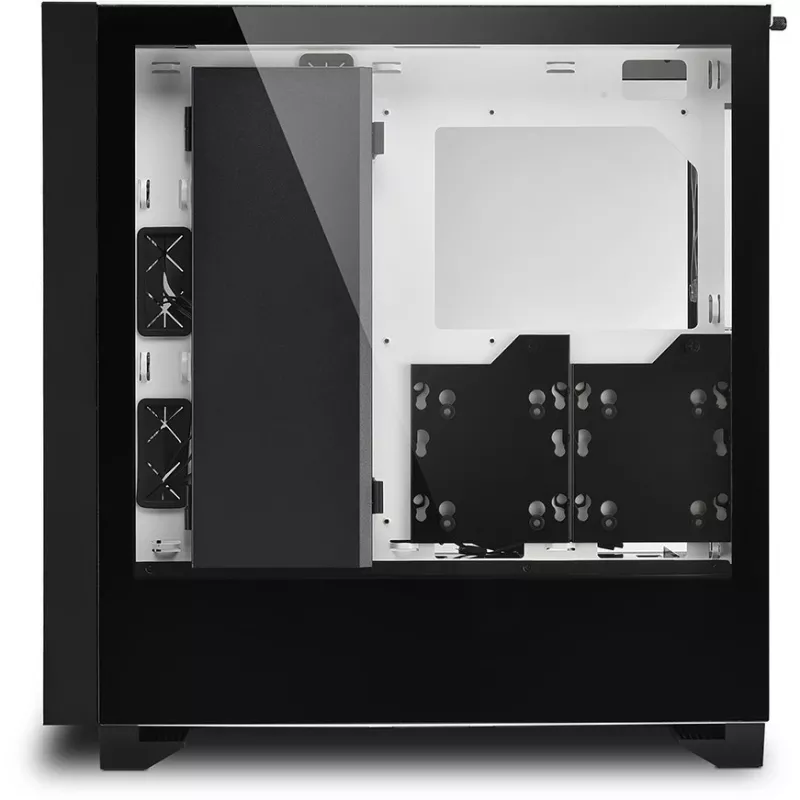 Sharkoon ELITE SHARK CA300H - Tower - PC - White - ATX - EATX - micro ATX - Mini-ITX - Metal - Tempered Glass - Gaming