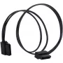 SATA Cable Silverstone CP11 0.3m Black