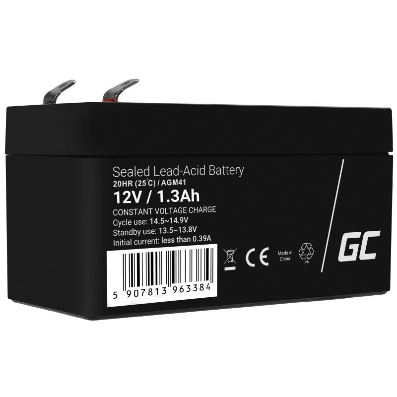 Battery AGM VRLA 12V 1.3Ah Sans Entretien