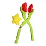 Snowball maker scoop Jamara Snow Play 2in1 — heart and star shapes, ages 3+, multicolour