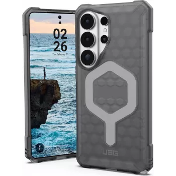 UAG Urban Armor Gear Essential Armor Case with Magnet Module | Samsung Galaxy S26 Ultra | ash (grey transparent) | 214532113131 (214532113131)