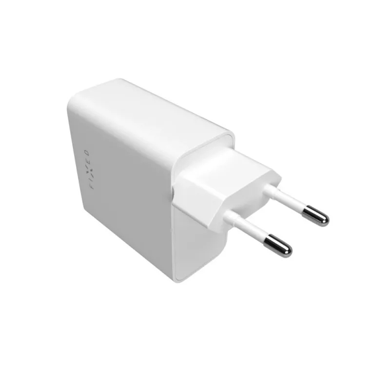 Charger FIXED FIXC65-2C-WH Indoor AC Fast Charging 2x USB Type-C