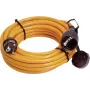 Extension cable AS Schwabe 59110, 10 m length, mains power extension lead