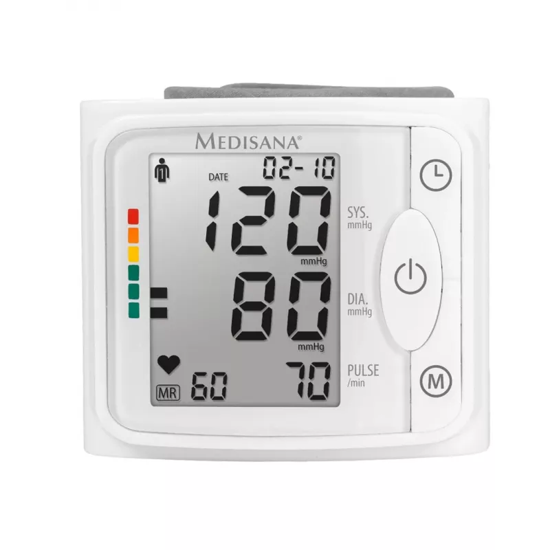 Medisana BW 320 wrist blood pressure monitor - automatic, 2 users, 120 memories