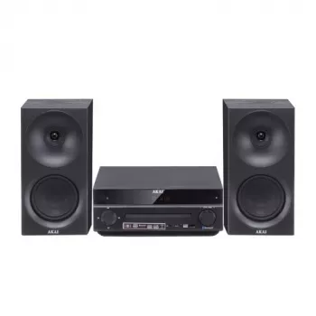 Audio system AKAI AM-301 BK music center — compact home audio unit