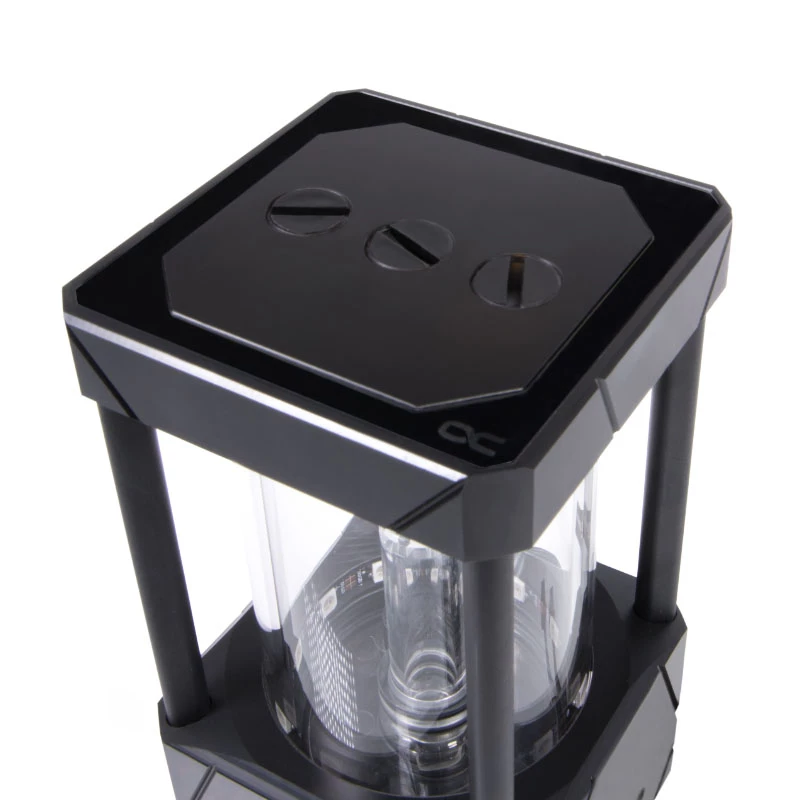 Water block Alphacool 13327 Acetal Aluminium Black Transparent 5V RGB