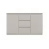 CHEST OF DRAWERS WITH 2 DOORS AND 3 DRAWERS, CASHMERE COLOUR
