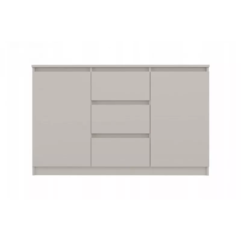 CHEST OF DRAWERS WITH 2 DOORS AND 3 DRAWERS, CASHMERE COLOUR