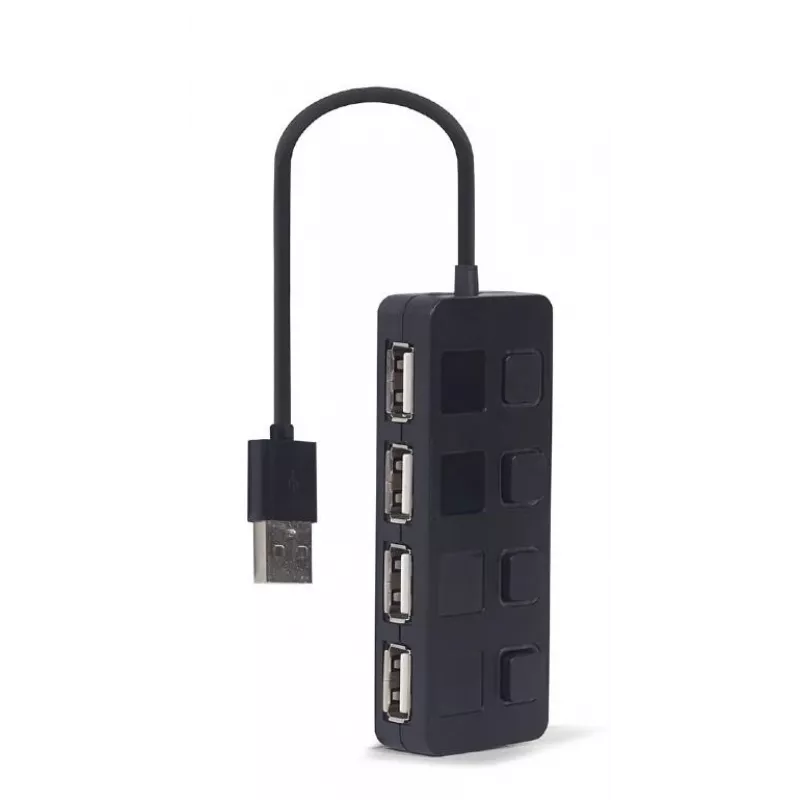 USB 2.0 interface hub Gembird UHB-U2P4-05 with 4 USB ports
