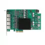 Network Card DELOCK PCI Express x4 Gigabit LAN 4xRJ45 PoE+