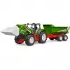 Front loader tipping trailer BRUDER BR-03452 for Tractor Roadmax — toy attachment, compatible with Roadmax tractors