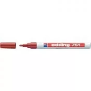 Paint Marker Edding 750 (model 4-750-1-3002) Red, tip 2–4 mm, opaque permanent paint
