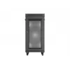 Freestanding rack cabinet LANBERG FF01-6824-23BL 24U 600×800 mm IP20 Black
