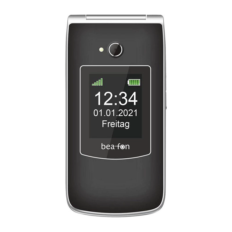 Smartphone Beafon SL645 4.0 inch 512MB schwarz-silber