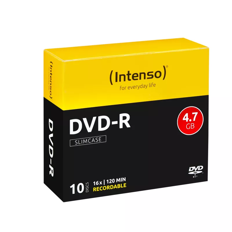 DVD-R Intenso 4.7GB 16x 10 pcs