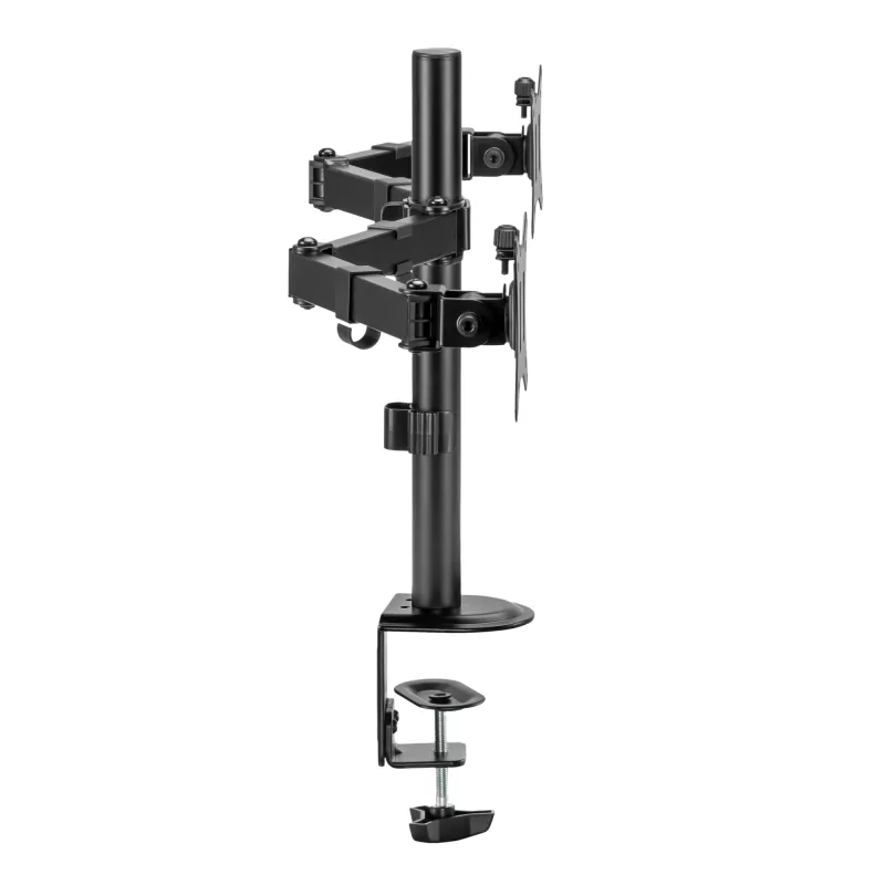 Monitor wall mount SBOX LCD-352/2-2 for 13–32 inch screens, dual arm, 2×8 kg load, VESA 100×100