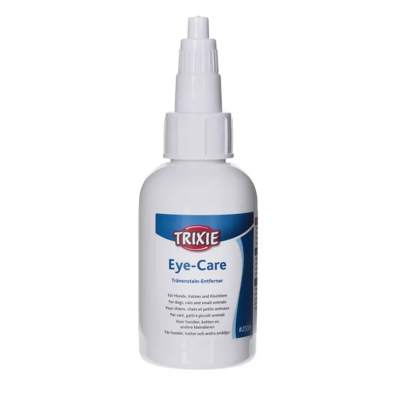Eyewash Trixie 50 ml for cats and dogs — saline eye rinse solution, 50 ml