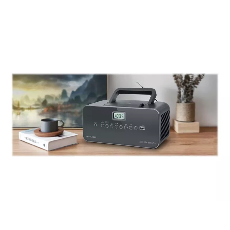 Muse M-28 DG CD player Portable CD player Black