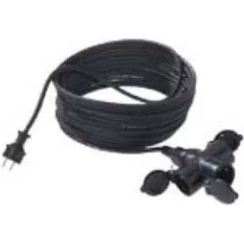 Power supply extension cable Bachmann H07RN-F 3G, 3-pole, model 343.176