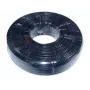 Flat telephone cable stranded wire 100 meters black