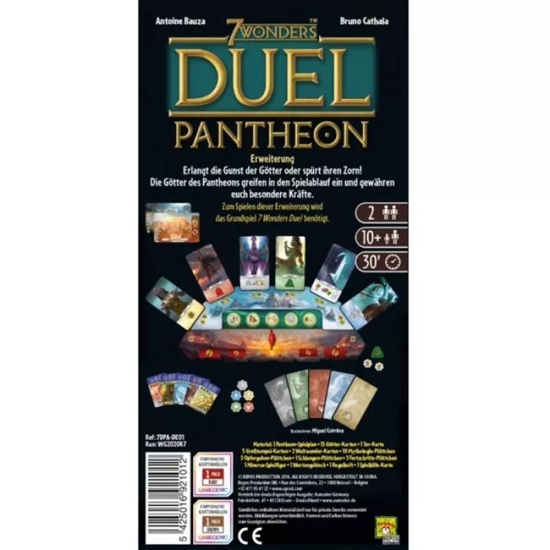 7 Wonders Duel - Pantheon, Board Game Expansion