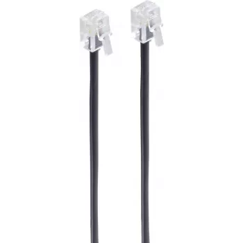 telephone cable ShiverPeaks BS70083 3 m Black