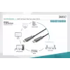 HDMI AOC Hybrid Fiber Optic Cable Digitus AK-330125-100-S