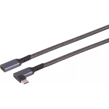 S/CONN maximum connectivity S-Conn 14-74013 USB Cable 3.2 Gen 2 3.1 2 C Black - White - Cable - Digital/Data