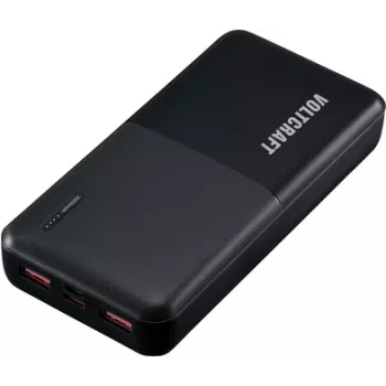 PB-19C-M Powerbank 20000 mAh Power Delivery Quick Charge LiPo Black (VC-12910595)