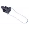 Optic cable mounting Extralink AC-12 for 2–24 fibres, max bundle Ø 1.2 cm, ABS and metal, black
