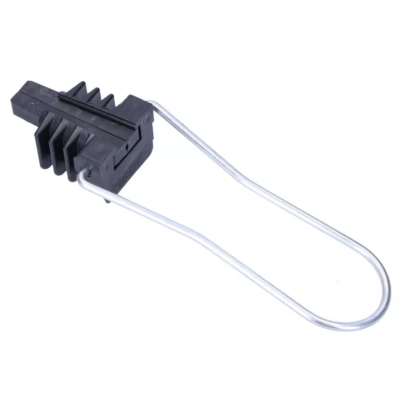 Optic cable mounting Extralink AC-12 for 2–24 fibres, max bundle Ø 1.2 cm, ABS and metal, black