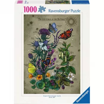 Jigsaw puzzle Ravensburger Circle of Life Butterfly 1000 pieces