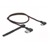 USB Cable DeLOCK EASY-USB 2.0 Type-A Male to Type-C Male 0.5m Black