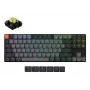 Mechanical 80% keyboard Keychron K1X-B4 — USB + Bluetooth, QWERTY English, 87 keys, RGB backlight, Grey