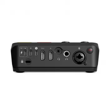 Rode STREAMERX Jack Type of outputs and inputs: microphone input, headset output Type: sound card