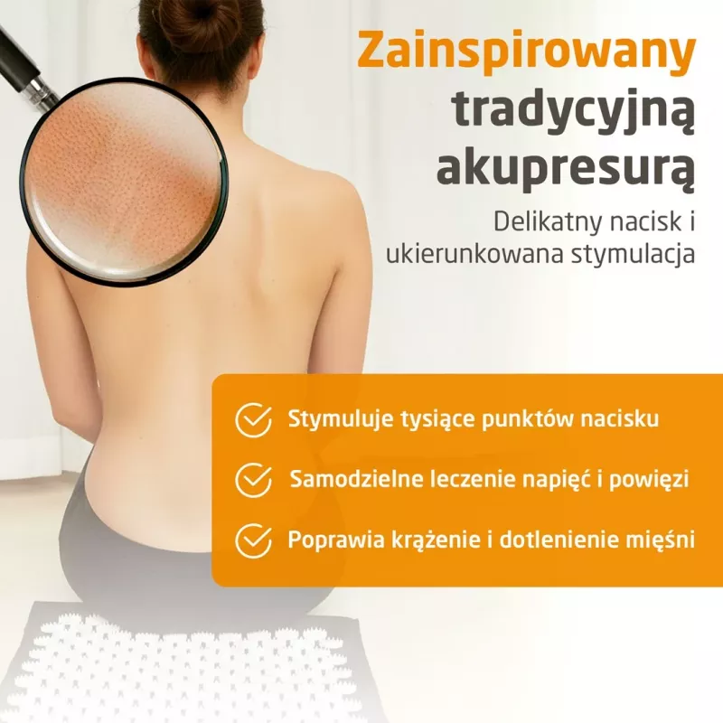 Medisana MM 100 acupressure mat with heating function