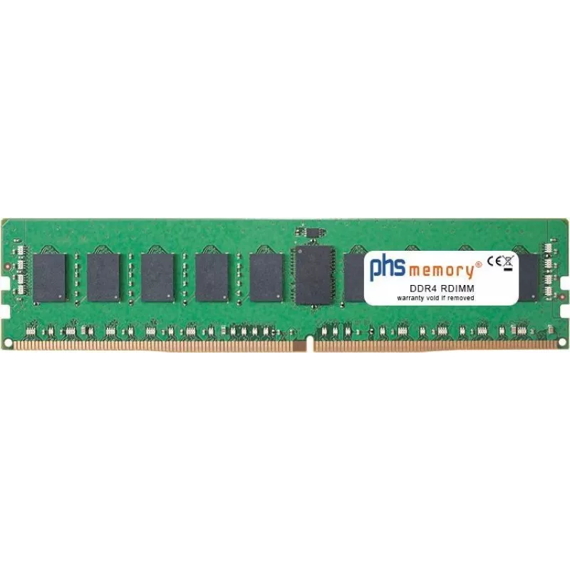 PHS-memory 16GB RAM Memory Suitable for ASRock C621A WS DDR4 RDIMM 3200MHz PC4-25600-R (SP415915)