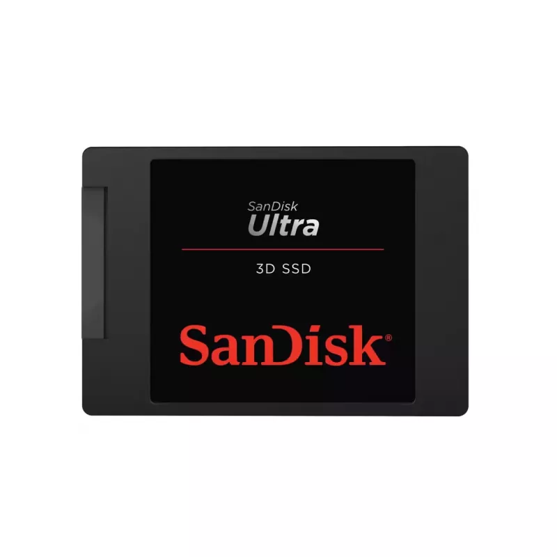 SanDisk Ultra 3D - SSD - 500GB - intern - 2.5 (6,4 cm) - SATA 6Gb/s (SDSSDH3-500G-G26)