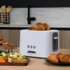 Toaster Toast&Taste 9000 Double White (White, 980 Watt, for 2 slices Toast)
