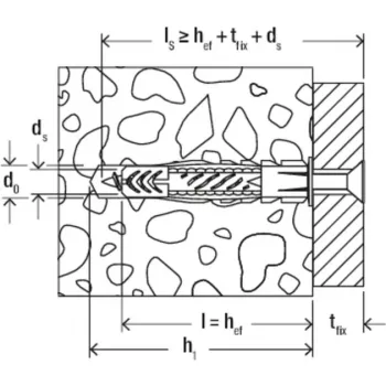 Round Dowels Fischer UX 100 pcs