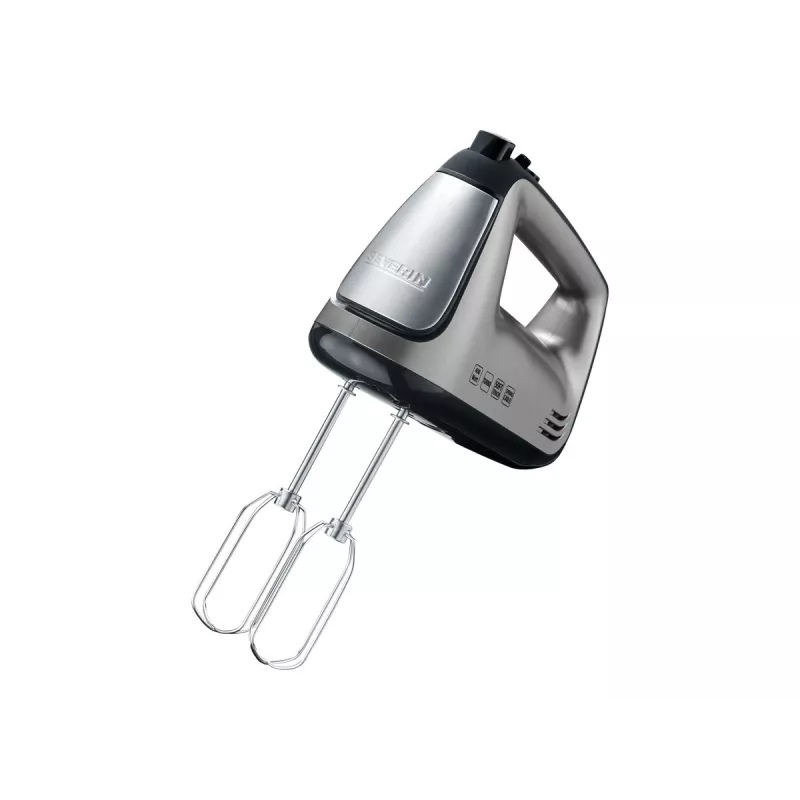 SEVERIN HM 3832 - Hand Mixer - 400 W - Grey-Metallic/Black/Stainless Steel
