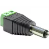 Cable Gender Changer DeLOCK 65396 DC 2.1 x 5.5 mm 2p Black Green