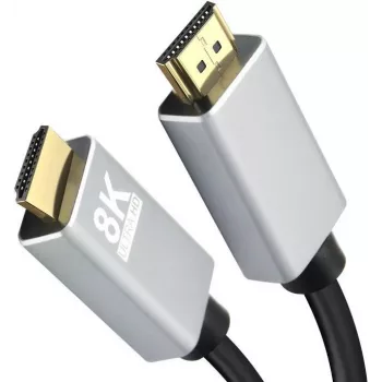 HDMI cable helos 288397 Plug-to-Plug PREMIUM 8K 1.0 m black
