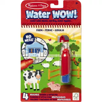 Water Wow Farm GML coloring pad — spinmaster travel water-reuse activity book
