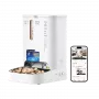 Automatic Pet Feeder PETKIT YumShare Dual-hopper 2 with Camera, 5 L Capacity, ABS and 304 Stainless Steel, White