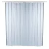 Shower curtain Beldray LA028268LGRYUFFEU7 Antibac Gray – antibacterial bathroom curtain, standard size